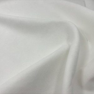半製品加工用のPFDおよびPFPホワイトカラースエード生地 - Product Image 4