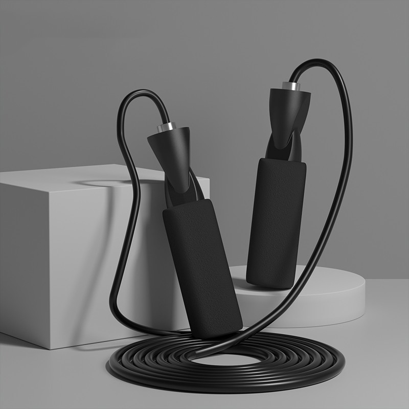 Foam jump rope, black (long rope)