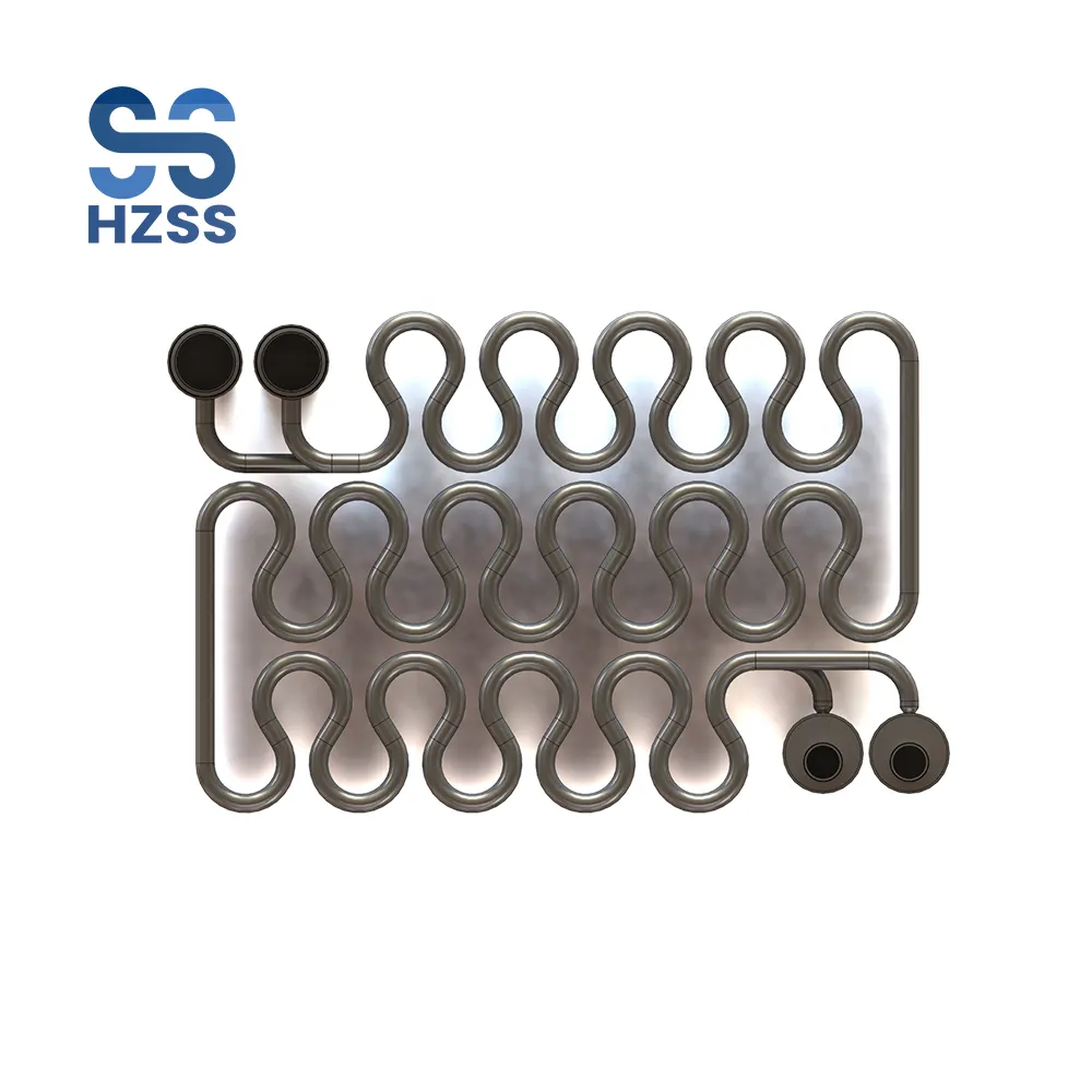 HZSS 2024 nuove innovazioni in titanio Shell e tubo scambiatore di calore bobina di refrigerazione parti di scambio termico
