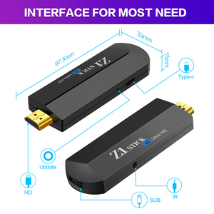 Yeni sürüm Z1 TV çubuk mini PC Allwinner H313 Android 10.0 2 + 16GB IPTV dört çekirdekli işlemci için gerçek depolama - Product Image 3