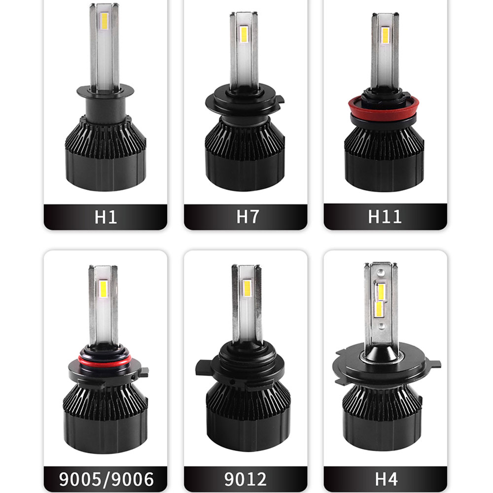 Avec phare LED H11 à double caloduc thermique
