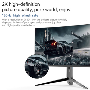 Nuovi Monitor a schermo curvo 24 32 Monitor Lcd Ips da 34 pollici Display per Computer da gioco 144hz 165 Hz - Product Image 5