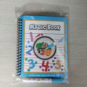 儿童绘画彩色魔术水绘本笔着色数字绘制便携式书魔术画板 - Product Image 2