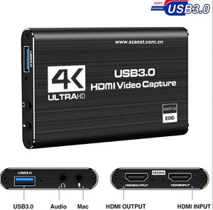 4K HDMI USB 3.0音频视频采集卡，用于游戏流媒体直播视频录制支持PS 4盒摄像机等 - Product Image 3