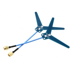 2PCS Matek Systems ANT-Y1240 1.2Ghz 1.3GHZ 3dBi DIPOLE <span class=keywords><strong>FPV</strong></span> Antena para RC Drone Airplane Goggles Monitor Transmissor Receptor