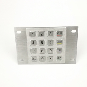 Factory Wholesale 4X4 Numeric Ttlock Nfc Access Control Ip68 Metal Keypad Wiegand with 16 <strong>keys</strong> - Product Image 4