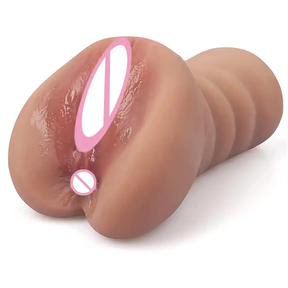 Masturbador anal de bolso realista para homens, brinquedo sexual anal para homens, bichano de silicone para homens