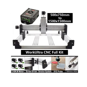 20% de descuento BulkMan3D El más nuevo V2.2 WorkUltra CNC Kit completo XPROV5 GRBL System 2.45N. M Motores de bucle abierto Grabador de 4 ejes para enrutador de madera - Product Image 1