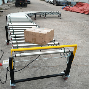 Electric Roller <strong>Conveyor</strong> Telescopic Line Lifting Turning Small Assembly Line <strong>Conveyor</strong> Belt <strong>Loading</strong> and <strong>Unloading</strong> Turning Machine - Product Image 2