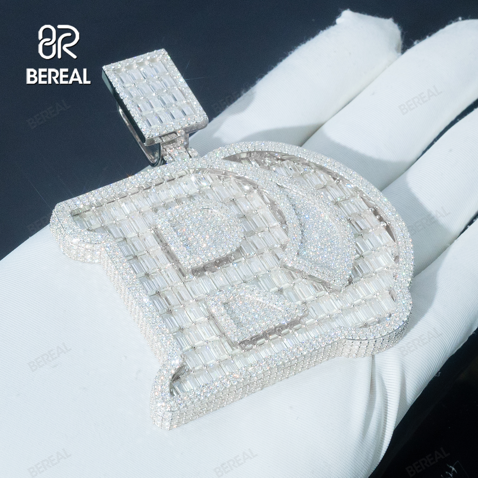 3inches Moissanite+S925