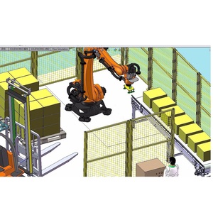 Robot palettizzante automatico in cartone con sistema di visione per borse da 20kg, impilatore ad alta velocità per la logistica - Product Image 3