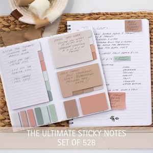 High-End Student Simple Ins Style N Times Self-Adhesive <strong>Memo</strong> Pad Creative Colorful <strong>Combination</strong> Sticky Notes - Product Image 1