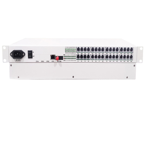 PCM <strong>multiplexer</strong> 32 <strong>channel</strong> telephone mux + <strong>1</strong> Ethernet over fiber with rj11 - Product Image 1