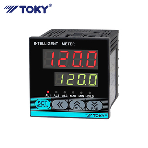 TOKY Intelligent <strong>Analog</strong> Signal Input 2 Loops Free-setting Alarm <strong>Output</strong> Pressure <strong>Sensor</strong> Indicator Manometer - Product Image 2