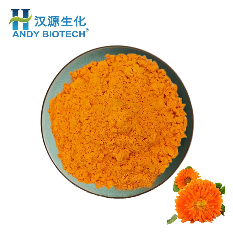 Extracto de luteína para colorear alimentos Extracto de flor de caléndula 50%-80% Polvo de luteína