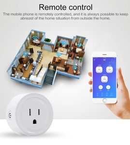 Умная розетка с Wi-Fi, телефонный переключатель, таймер, розетка с голосовым управлением, американская Регулируемая розетка питания 10 А, 110-125 в - Product Image 3