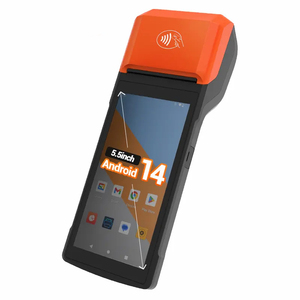 POS Handheld 5.5 Inch <strong>Touch</strong> <strong>Screen</strong> 3+32GB Memory <strong>Android</strong> 14 Billing Machine <strong>Qr</strong> <strong>Code</strong> Scanner Pos System With NFC Thermal Printer - Product Image 1