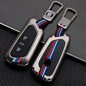 3 pulsanti in lega di Chiave Dell'automobile Della Copertura di Caso Per VW Volkswagen Golf 8 Mk8 Skoda Octavia Smart <span class=keywords><strong>Keyless</strong></span> Supporto Del Telecomando accessori