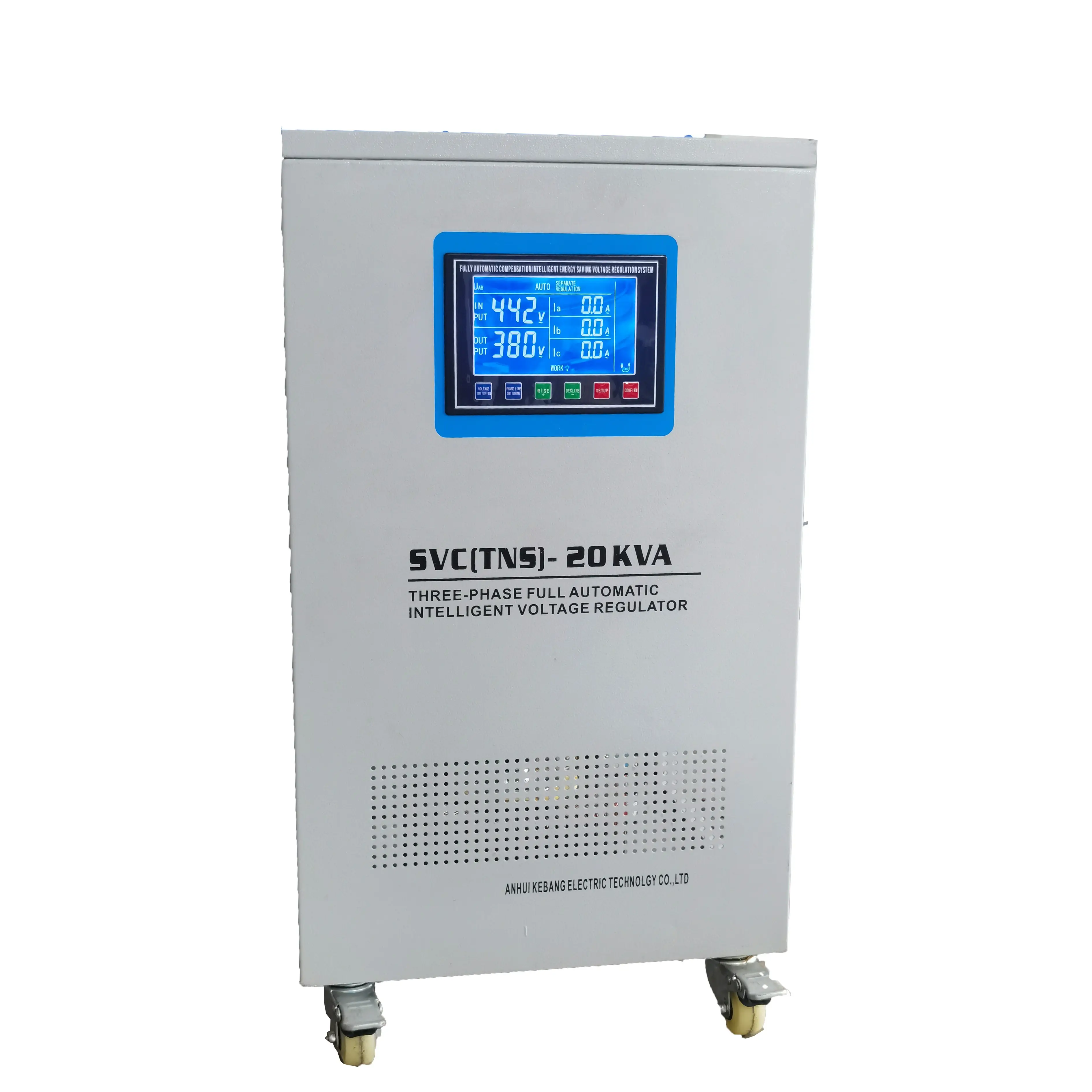 20kva 30kva 220v 3 Phase Voltage Stabilizer Power Supply Voltage Stabilizer Avr Automatic Electric Voltage Servo Stabilizer