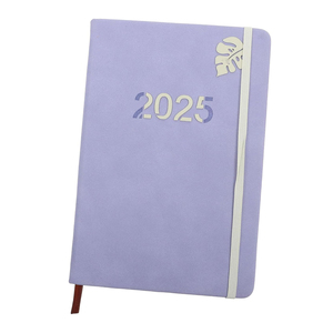 新的每周项目多功能期刊魔术2025记事本A5紫色议程组织者计划笔记本 - Product Image 6