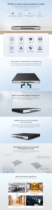 Funzione multipla Enterprise CAPWAP Gateway WLAN Controller per esterni gestione IoT WiFi Wireless diretto produttore - Product Image 2