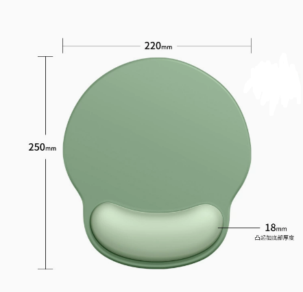 Contrast mint green