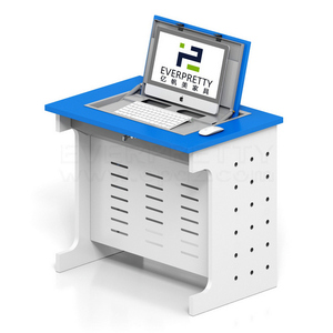 Labor-Computertisch Holztisch Kombination mit CPU-Ständer - Product Image 5