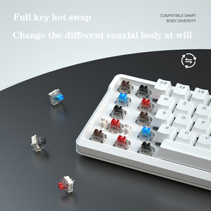 68-Key Rechargeable Wired Wireless Mini Gaming <strong>Keyboard</strong> Low Price Backlit Mechanical for <strong>Notebook</strong>/Desktop PC Color - Product Image 4