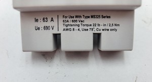 New and Original <strong>Plc</strong> 2 Pieces Set 1SAM101938R0004 Line Barrier 63 600VAC <strong>Type</strong> MS325 S3M3 <strong>PLC</strong> <strong>Programming</strong> Controller - Product Image 2