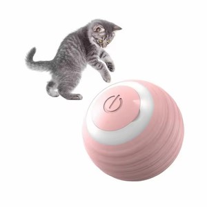 Smart Rechargeable Electric <strong>Catnip</strong> Ball Toy Durable Wood Interactive Pet Toy With Automatic Gravity <strong>Rolling</strong> for <strong>Cats</strong> and Dogs - Product Image 6