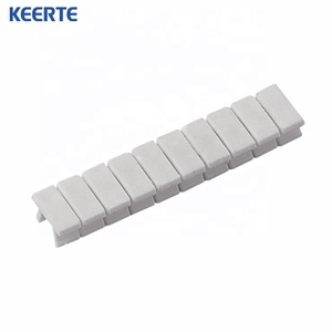 ZB4 4.2 mm Thickness Front Side Marker Strips With <strong>Standard</strong> Numbering Blank Marker Strips for ST and <strong>PT</strong> DIN Rail Terminal Blocks - Product Image 1