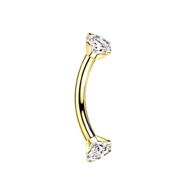 Zirconium blanc doré