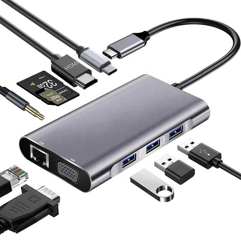 10 en 1 (RJ45 100 Mbps)