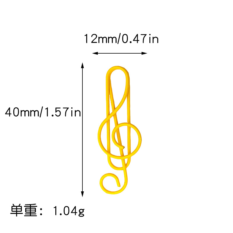 Music notes --- yellow