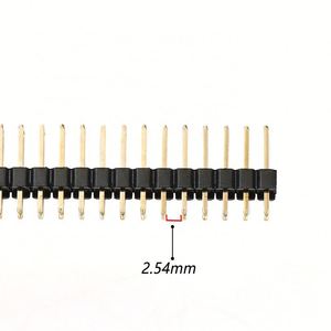2.54mmピンヘッダー2-40ピンピンヘッダーオス2x40p垂直254ピッチ2x15ピン2列40ピンヘッダーコネクタ - Product Image 2