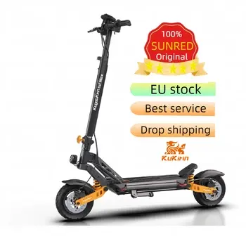 Kukirin g2max yongkang iki tekerlekli scuter binmek damla nakliye 2 tekerlekli scoter 1000 w ayakta kirin elektrikli scooter
