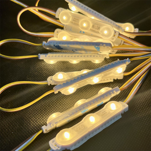 ไฟ LED 3ดวงปรับอุณหภูมิสีได้ DC12V โมดูลไฟ LED ตู้โชว์