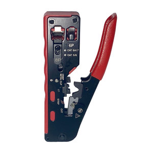 Кабель 3 в LAN проходит через ручные инструменты Cat5e Cat6 RJ11 RJ12 4P 6P 8P Cat7 сетевой кабель RJ45 обжимной инструмент - Product Image 1