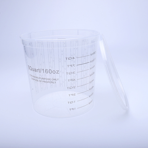 Master 5000ml 160oz 5 <strong>Quart</strong> Transparent Auto Scale Mixing <strong>Cups</strong> Painting and Coatings Solvent Resistant Plastic Measuring <strong>Cup</strong> - Product Image 6