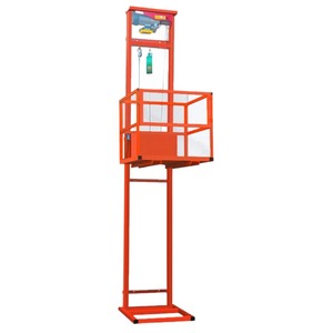 Electric Hydraulic Lifting <strong>Platform</strong> Guide Rail <strong>Loading</strong> <strong>and</strong> <strong>Unloading</strong> Elevator Small Household <strong>Warehouse</strong>