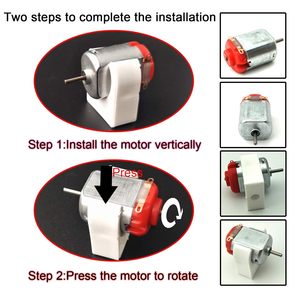 DC Electric Gear Motor 3V-6V Doppel welle Intelligentes Getriebe Smart Motor Joint Robot für Roboter körper/Allradantrieb Spielzeug auto - Product Image 6