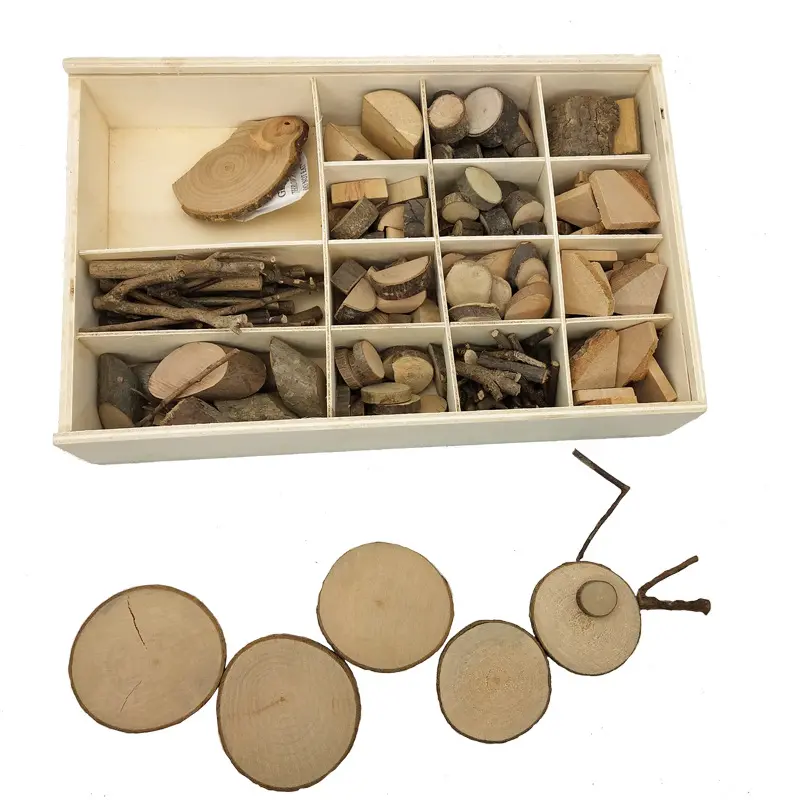 Juguetes educativos de madera para niños Diy, juguetes artesanales de madera natural, dibujo de bloques de madera hecho a mano Original creativo