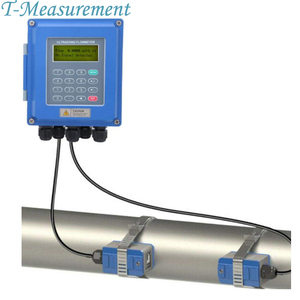 Taijia duvara monte kelepçe ultrasonik tip akış ölçer sabit ultrasonik debimetre makul fiyat TUF-2000B akış ölçer fiyat - Product Image 1