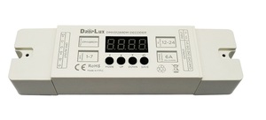4CH 4 EN 1 PWM ajustable DMX RDM LED DMX decodificador RGB controlador DMX512 decodificador RGBW