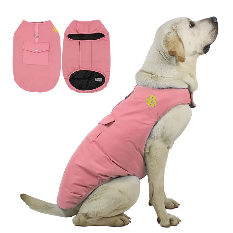Hersteller New Design benutzer definierte Mode Luxus The Dog Coat Weste Hoodie Winter Dog Kleidung