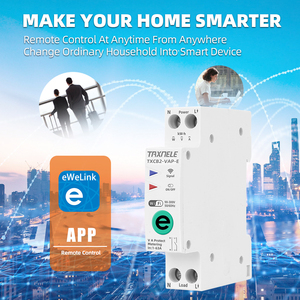Ewelink WIFI Smart <strong>Circuit</strong> <strong>Breaker</strong> 1P 63A Power Energy Meter KWh Remote Switch Timer Relay MCB Voltage Current Protect TAXNELE - Product Image 3