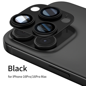 IPhone 16 için Pro Max ekran koruyucu 9H Corning cam alüminyum Metal kamera ile Lens kapağı koruyucu Film iPhone 16 için - Product Image 1