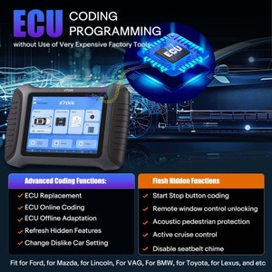 XTOOL InPlus IP900S беспроводной полносистемный диагностический сканер с поддержкой кодирования ECU, протокол CANFD FCA AutoAuth D8S IP900 - Product Image 3