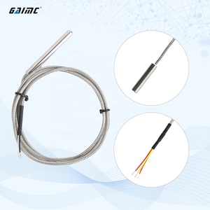 Gaimc gts300 pt1000 rtd חיישן נירוסטה חיישן טמפרטורה 0-300 מעבד 3 חוט דיוק גבוה שמן וגז תעשיית הגז