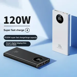 Taşınabilir 30000mah dijital ekran PD20w KC güç banka süper hızlı 22.5W şarj yüksek kapasiteli PVC 20000mah taşınabilir 22.5W güç - Product Image 5